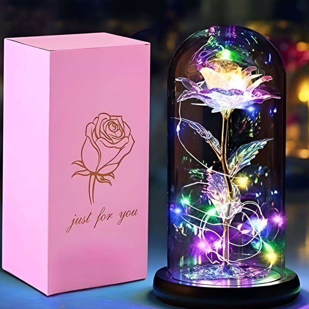 RosaEterna™ - Rosa preservada en cúpula de cristal